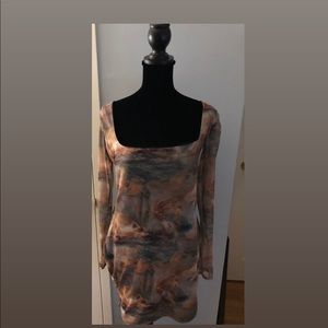Fitted Statue Dress